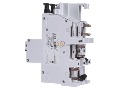 Ansicht rechts ABB S751/3-E50 Hauptsicherungsautomat m.Schienenadapter 