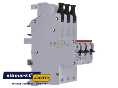 View on the left ABB Stotz S&J S751/3-E63 Selective mains circuit breaker 3-p 63A
