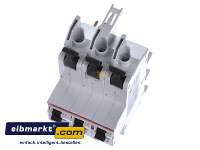 View up front ABB Stotz S&J S751/3-E63 Selective mains circuit breaker 3-p 63A
