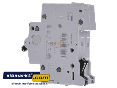 View on the right ABB Stotz S&J S201-B16NA Miniature circuit breaker 1-p B16A

