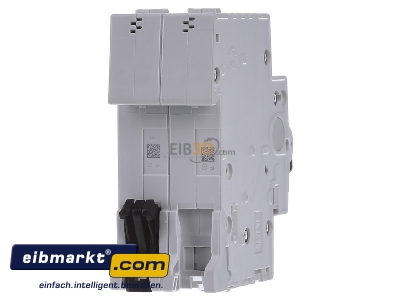 Back view ABB Stotz S&J S201-B16NA Miniature circuit breaker 1-p B16A
