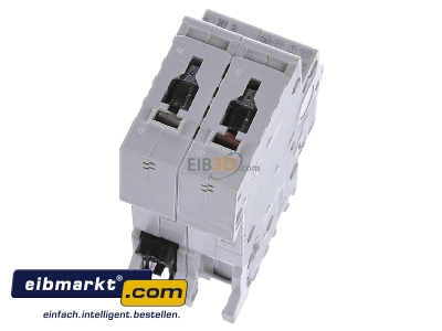 Top rear view ABB Stotz S&J S201-B16NA Miniature circuit breaker 1-p B16A
