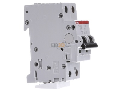 Ansicht links ABB S201-C10NA Sicherungsautomat 6kA 10A C 1p+N (2p) 