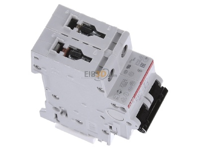 Ansicht oben links ABB S201-C10NA Sicherungsautomat 6kA 10A C 1p+N (2p) 