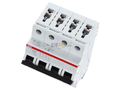 Ansicht oben vorne ABB S203-B32NA Sicherungsautomat B,6kA,32A,3P+NA 