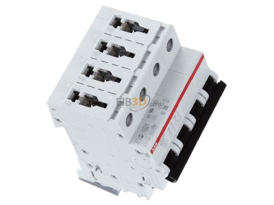 Ansicht oben links ABB S203-B32NA Sicherungsautomat B,6kA,32A,3P+NA 