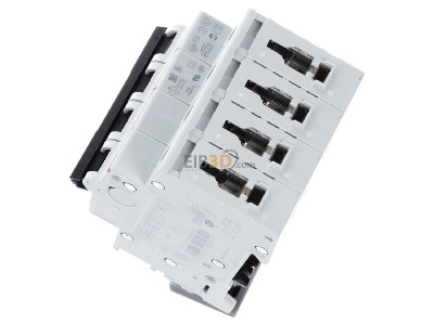 Ansicht oben rechts ABB S203-B32NA Sicherungsautomat B,6kA,32A,3P+NA 