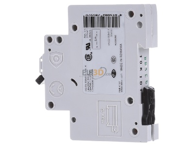 Ansicht rechts Eaton FAZ-K10/1 Leitungsschutzschalter K 10A, 1p 
