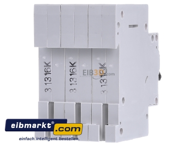 Ansicht hinten Eaton (Moeller) FAZ-K16/3 Leitungsschutzschalter K 16A, 3p 