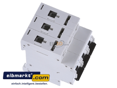 Ansicht oben links Eaton (Moeller) FAZ-K16/3 Leitungsschutzschalter K 16A, 3p 