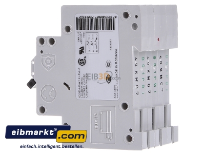 Ansicht rechts Eaton (Moeller) 278915 Leitungsschutzschalter K 40A, 3p FAZ-K40/3