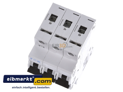 Ansicht oben vorne Eaton (Moeller) 278915 Leitungsschutzschalter K 40A, 3p FAZ-K40/3