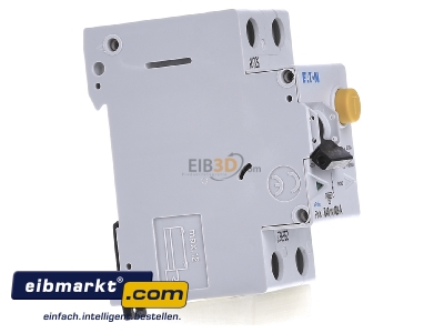 View on the left Eaton (Installation) PXK-B40/1N/003-A Earth leakage circuit breaker B40/0,03A - 
