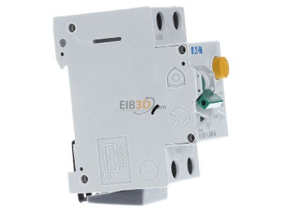 View on the left Eaton PXK-C6/1N/003-A Earth leakage circuit breaker C6/0,03A 
