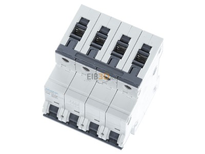 View up front Siemens 5SY4480-7 Miniature circuit breaker 4-p C80A 

