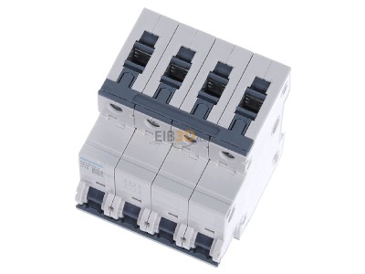 View up front Siemens 5SY6616-7 Miniature circuit breaker 4-p C16A 

