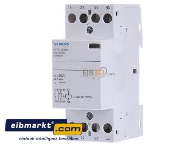 Frontansicht Siemens Indus.Sector 5TT5832-0 Insta Schtz 2S+2 