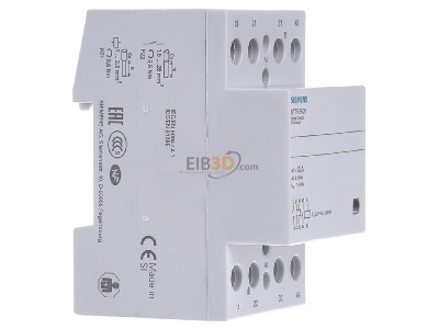 Ansicht links Siemens 5TT5852-0 Insta Schtz 2S+2 