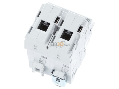 Top rear view Hager HMC280 Miniature circuit breaker 2-p C80A 
