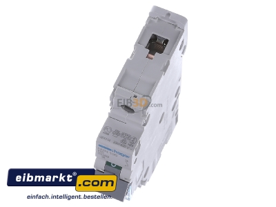 View up front Hager NBN106 Miniature circuit breaker 1-p B6A
