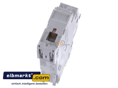 Top rear view Hager NBN106 Miniature circuit breaker 1-p B6A
