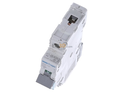 View up front Hager NBN110 Miniature circuit breaker 1-p B10A 
