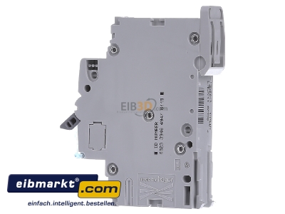 View on the right Hager NBN116 Miniature circuit breaker 1-p B16A
