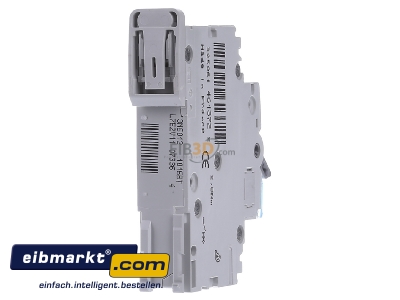 Back view Hager NBN116 Miniature circuit breaker 1-p B16A

