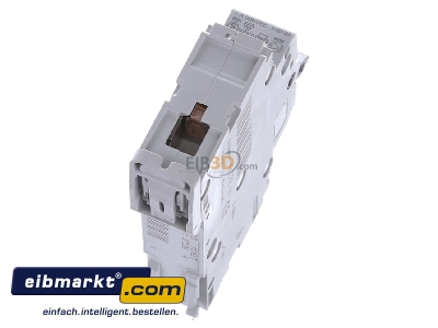 Top rear view Hager NBN116 Miniature circuit breaker 1-p B16A
