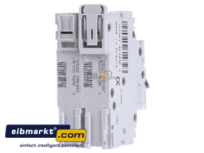Back view Hager NBN516 Miniature circuit breaker 2-p B16A
