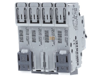 Ansicht hinten Hager NBN625 Leitungsschutzschalter 3pol.+N,B-25A,10kA 