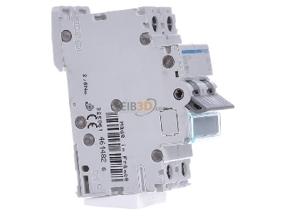 View on the left Hager NCN250 Miniature circuit breaker 2-p C50A 
