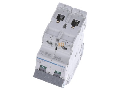 View up front Hager NCN250 Miniature circuit breaker 2-p C50A 

