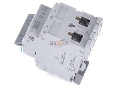 View top right Hager NCN250 Miniature circuit breaker 2-p C50A 
