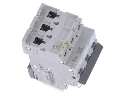 View top left Hager NCN316 Miniature circuit breaker 3-p C16A 

