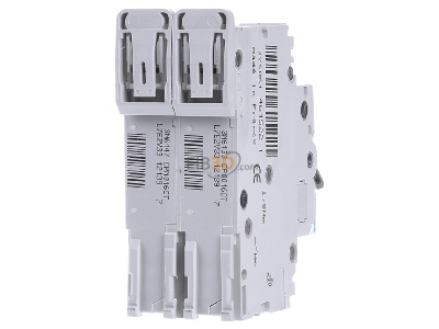 Back view Hager NCN516 Miniature circuit breaker 2-p C16A 
