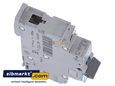 View top left Hager NDN140 Miniature circuit breaker 1-p D40A
