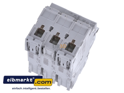 Top rear view Hager NDN332 Miniature circuit breaker 3-p D32A

