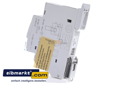 View on the right Hager EPS410B Latching relay 230V AC - 

