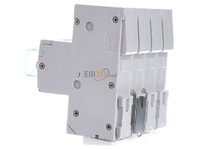 View on the right Hager HTN625E Selective mains circuit breaker 4-p 25A 
