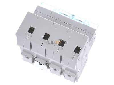 Top rear view Hager HTN625E Selective mains circuit breaker 4-p 25A 
