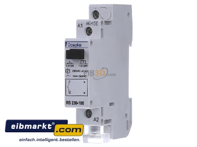 Frontansicht Doepke RS 230-100 Stromstoschalter 23 