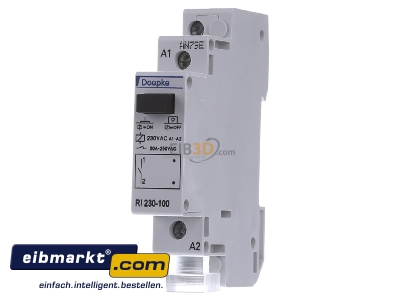Frontansicht Doepke RI 230-100 Installationsrelais 