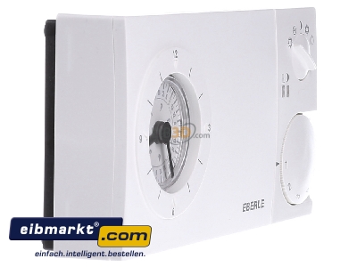 View on the left Eberle Controls 517270651100 Clock thermostat analogue white

