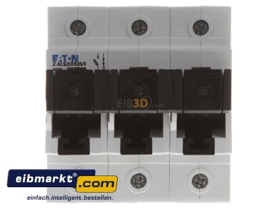 Frontansicht Sicherungs-Lastschalter Z-SLS/CEK35/3 Eaton (Installation) Z-SLS/CEK35/3