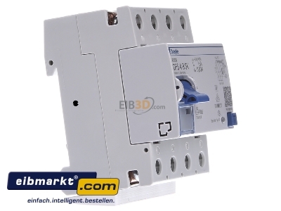 View on the left Doepke 09114998 Residual current breaker 4-p 16/0,03A
