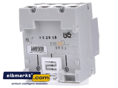 Back view Doepke 09114998 Residual current breaker 4-p 16/0,03A
