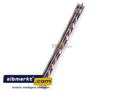 View top left Doepke EV-S G 3.6.120 Phase busbar 3-p 10mm 104mm
