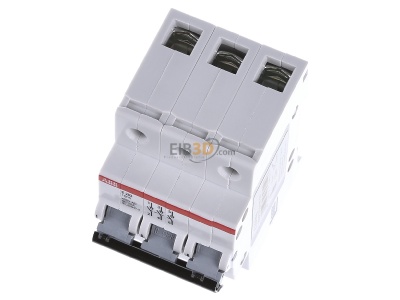 View up front ABB E203/100G Switch for distribution board 100A 
