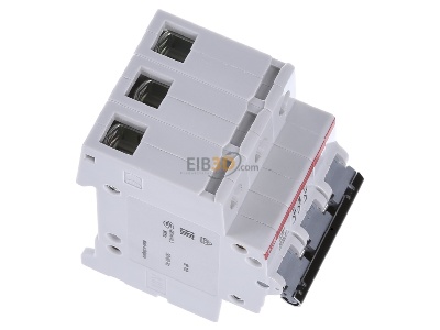 View top left ABB E203/100G Switch for distribution board 100A 
